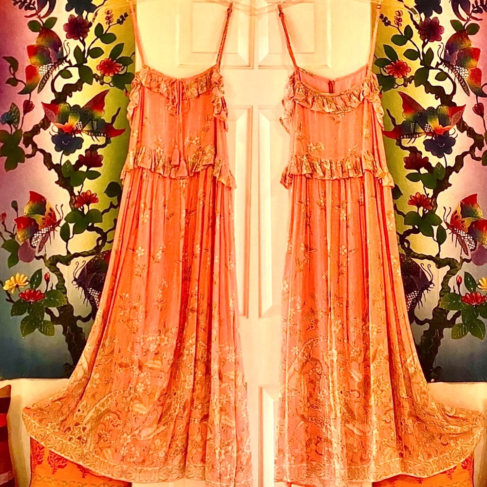 πΊπHPππΊ NWOT Spell & The Gypsy Hendrix Strappy Maxi Dress - Picture 14 of 16